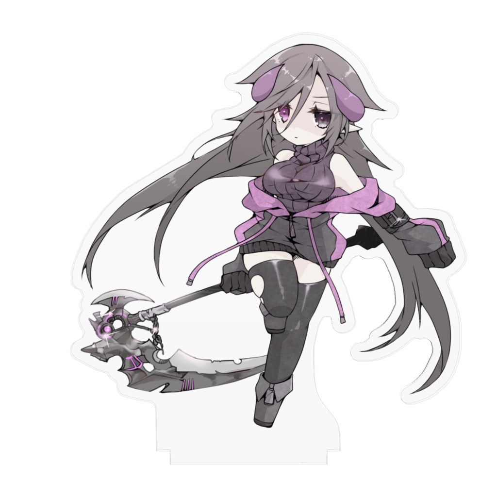 【漆黒の竜と亡国の王女】アインス アクリルフィギュア