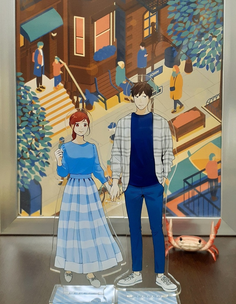 イチヤ＆ミヤコ アクリルスタンド＋小鳥遊夫婦スピンオフ同人誌セット