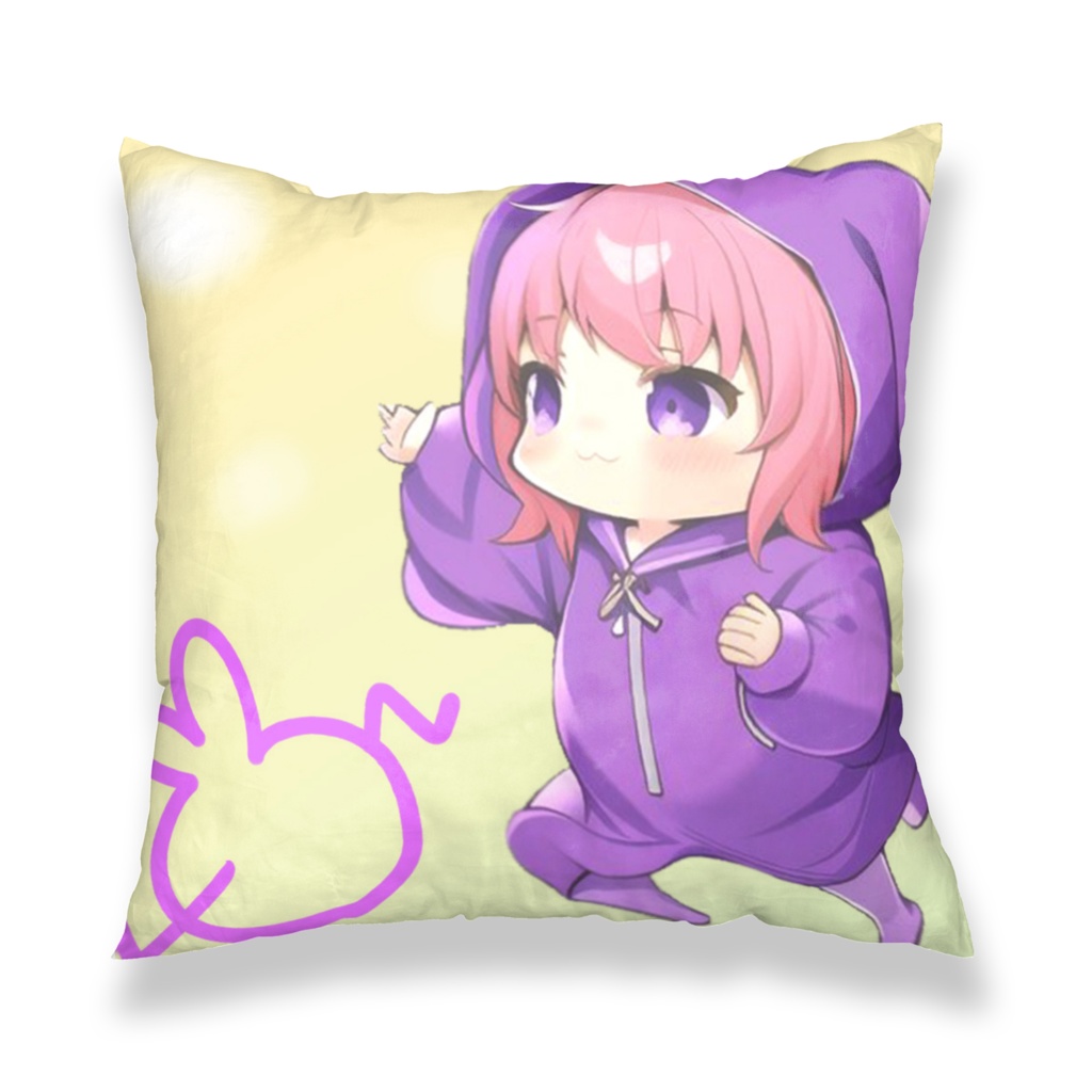 両面プリントクッションカバー（クッション本体はついてきません） / 全3種類