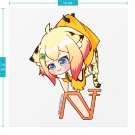 縁透過ステッカー / 4種類×2サイズ