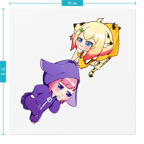 縁透過ステッカー / 4種類×2サイズ