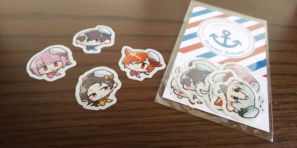 マリン暁 フレークシール