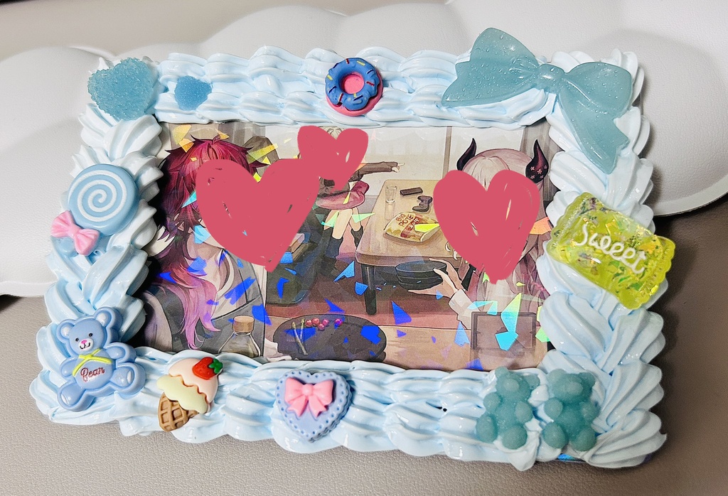 お菓子のホイップデコ・硬質ケース(B7)