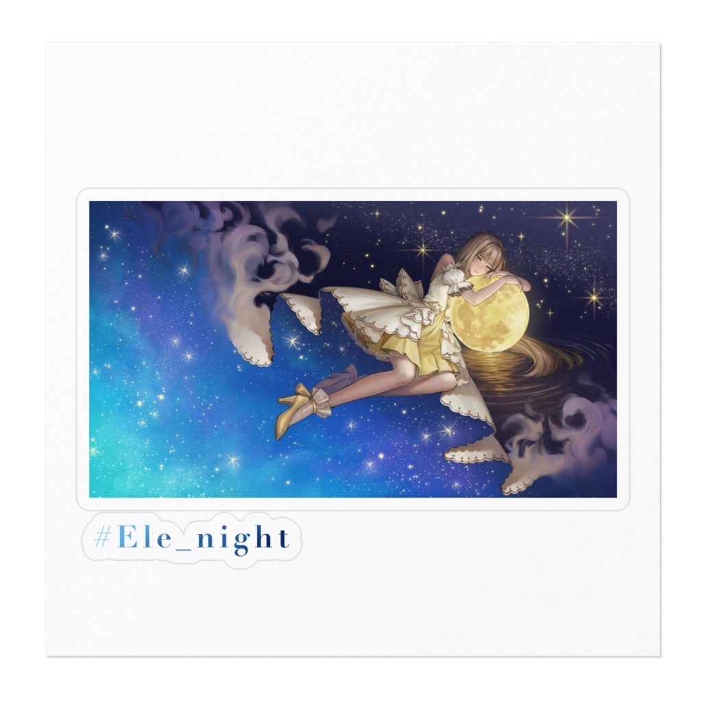 #Ele_night ステッカー🌕🪄︎︎