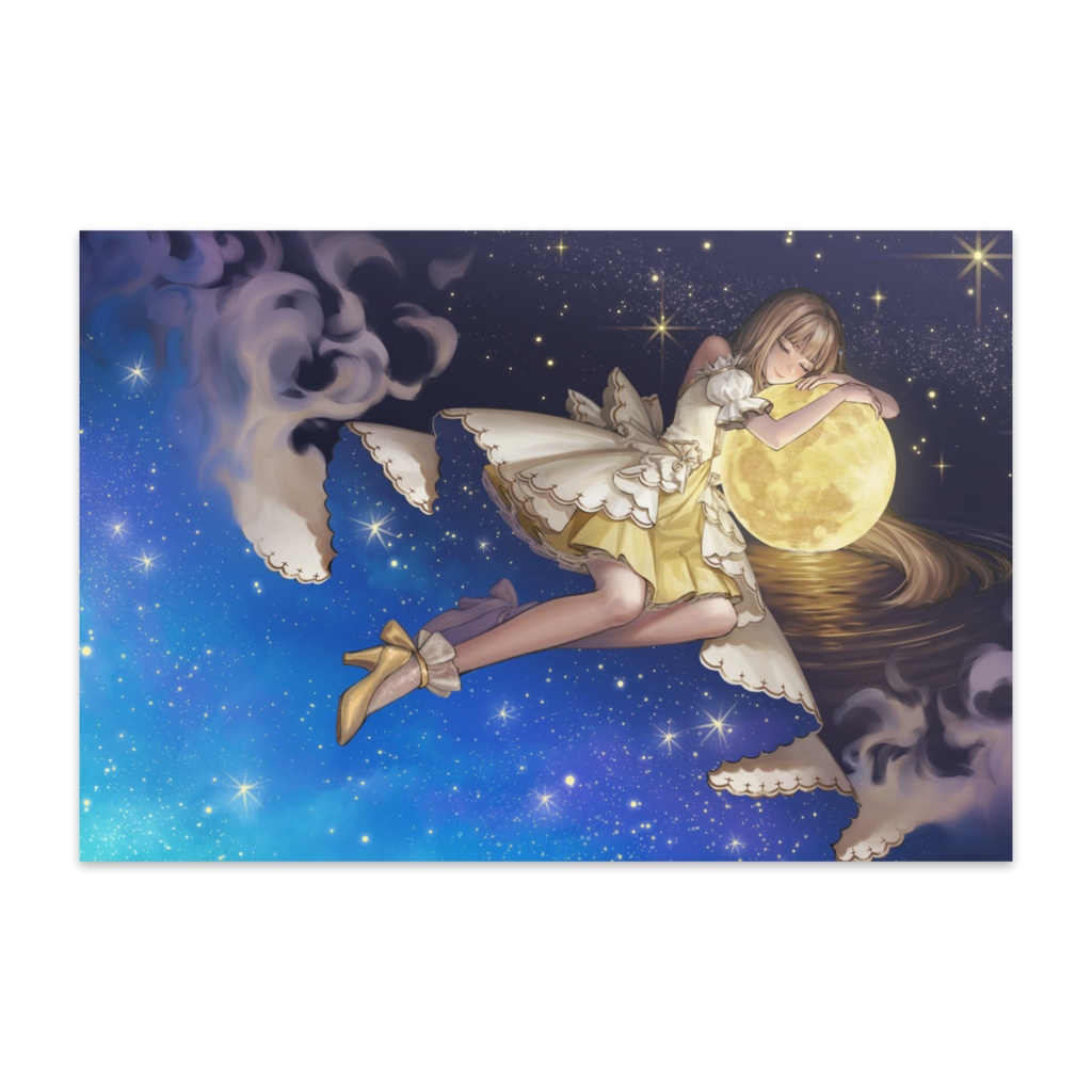 Ele night ポストカード🪄︎︎眠り姫ver.