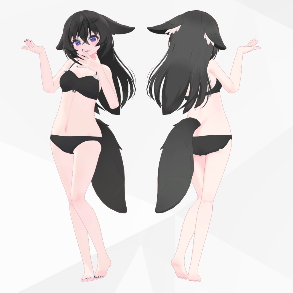 【クロノ】- KURONO【オリジナル3Dモデル】