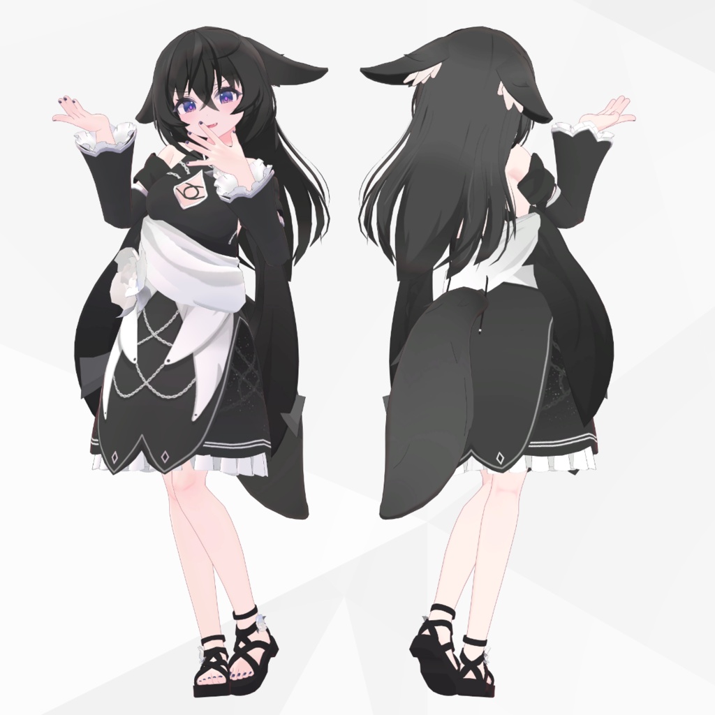 【クロノ】- KURONO【オリジナル3Dモデル】