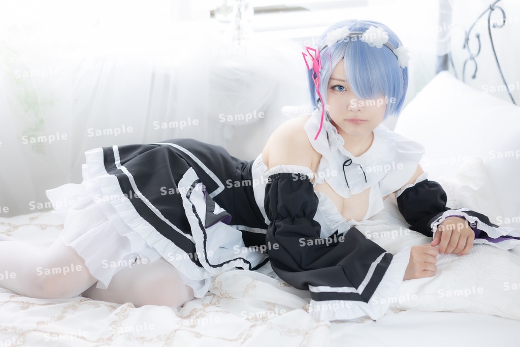 レム コスプレ ブロマイド写真