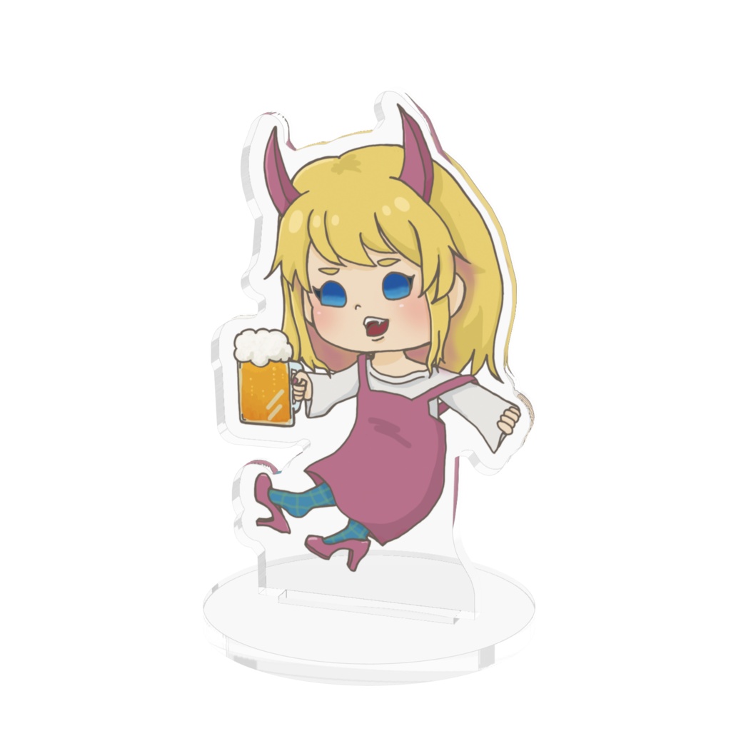 アクリルスタンド(よりぬきビスコさん　かんぱーい)