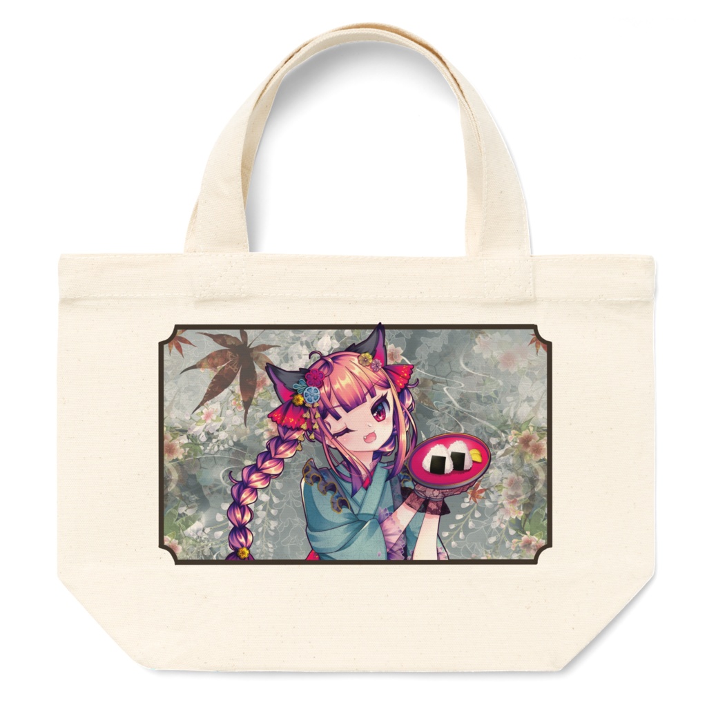 お燐ちゃんミニトートバッグ🍙