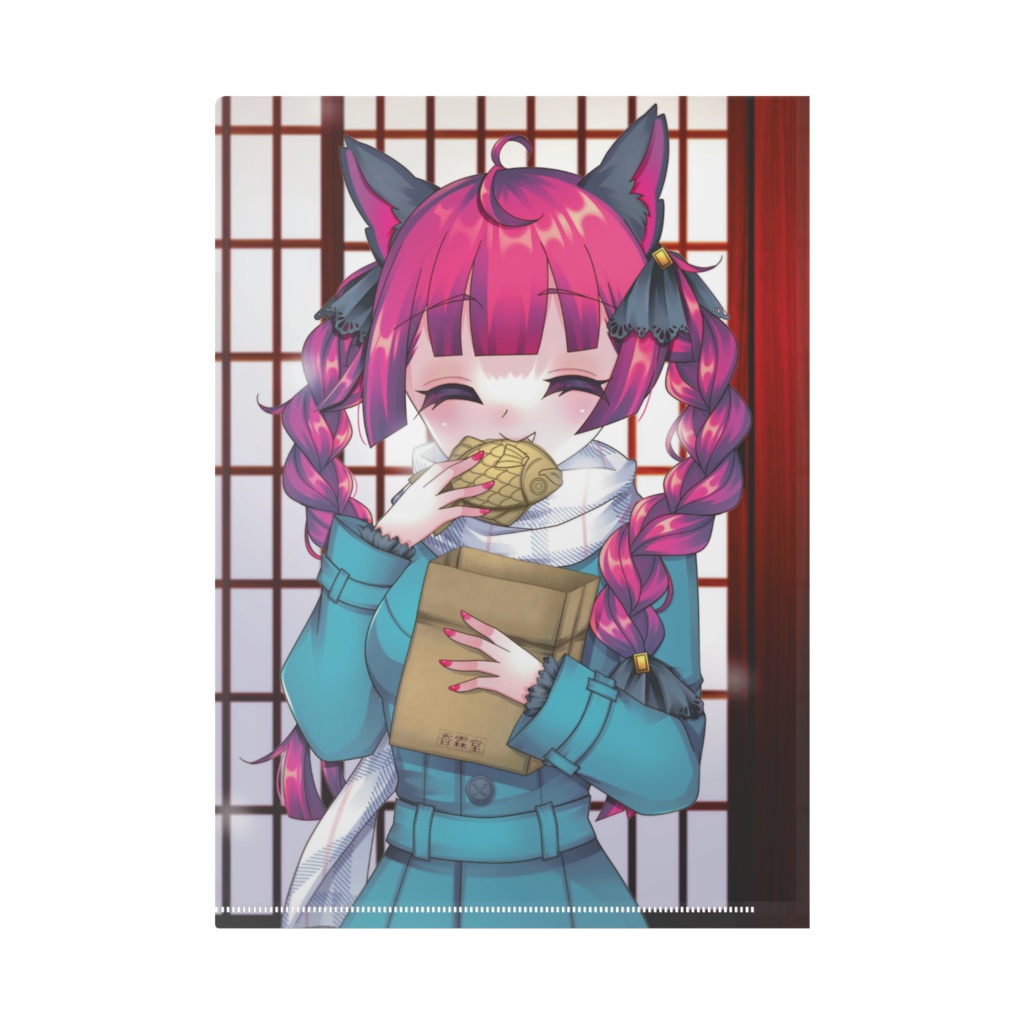 たい焼きお燐ちゃんクリアファイル