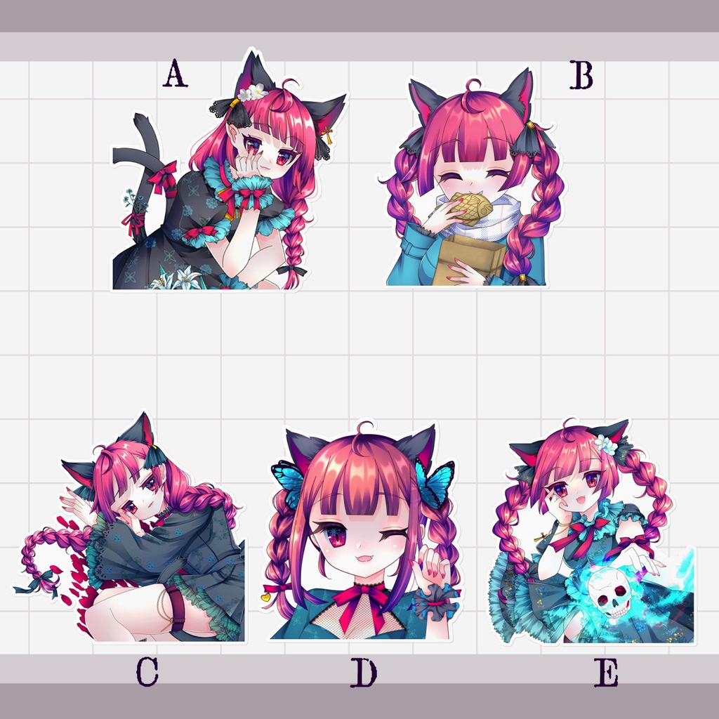 お燐ちゃん♡でかステッカー