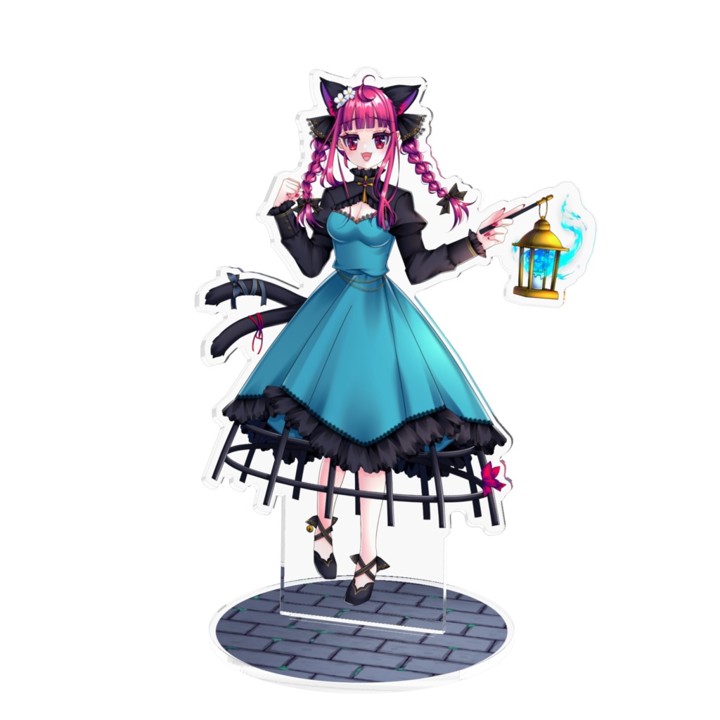 案内人なお燐ちゃんアクリルフィギュア🕯️✨