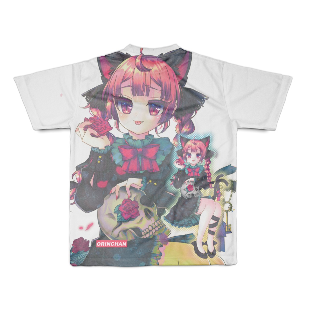 お燐ちゃんフルグラフィックTシャツ♡