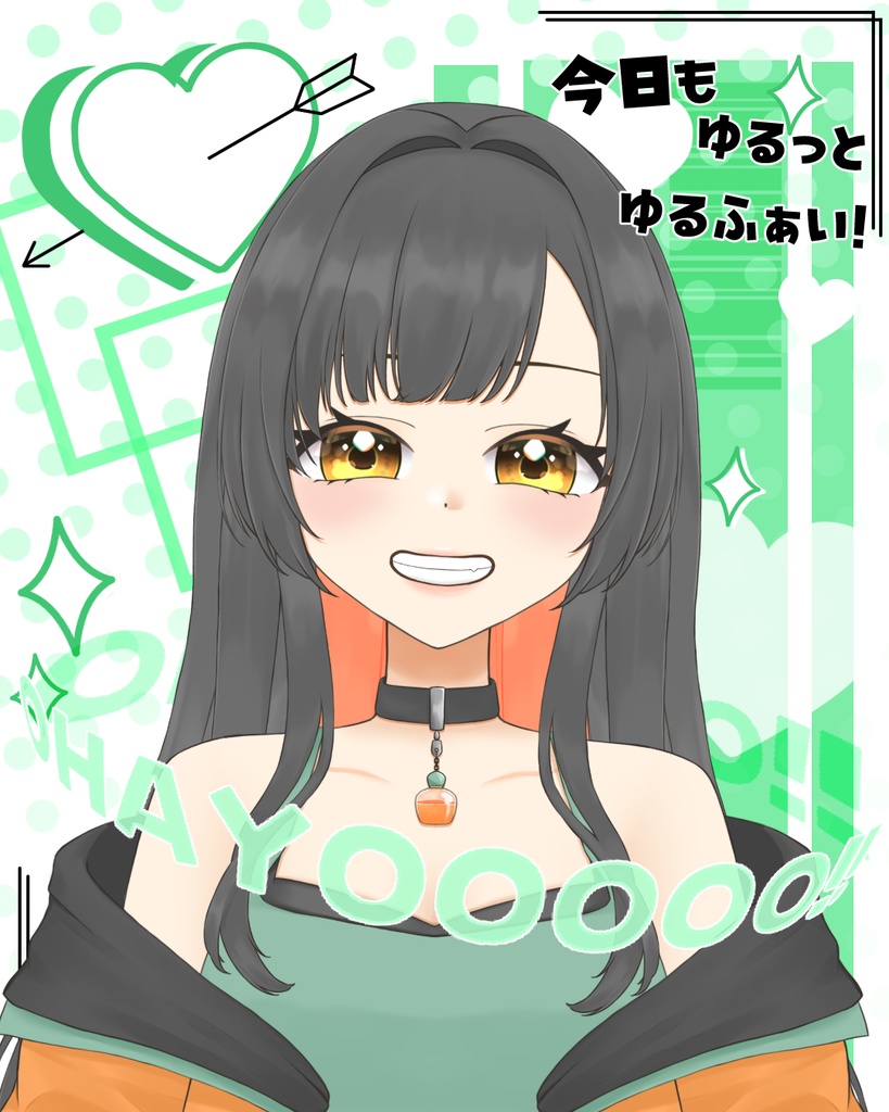 おはV　画像素材