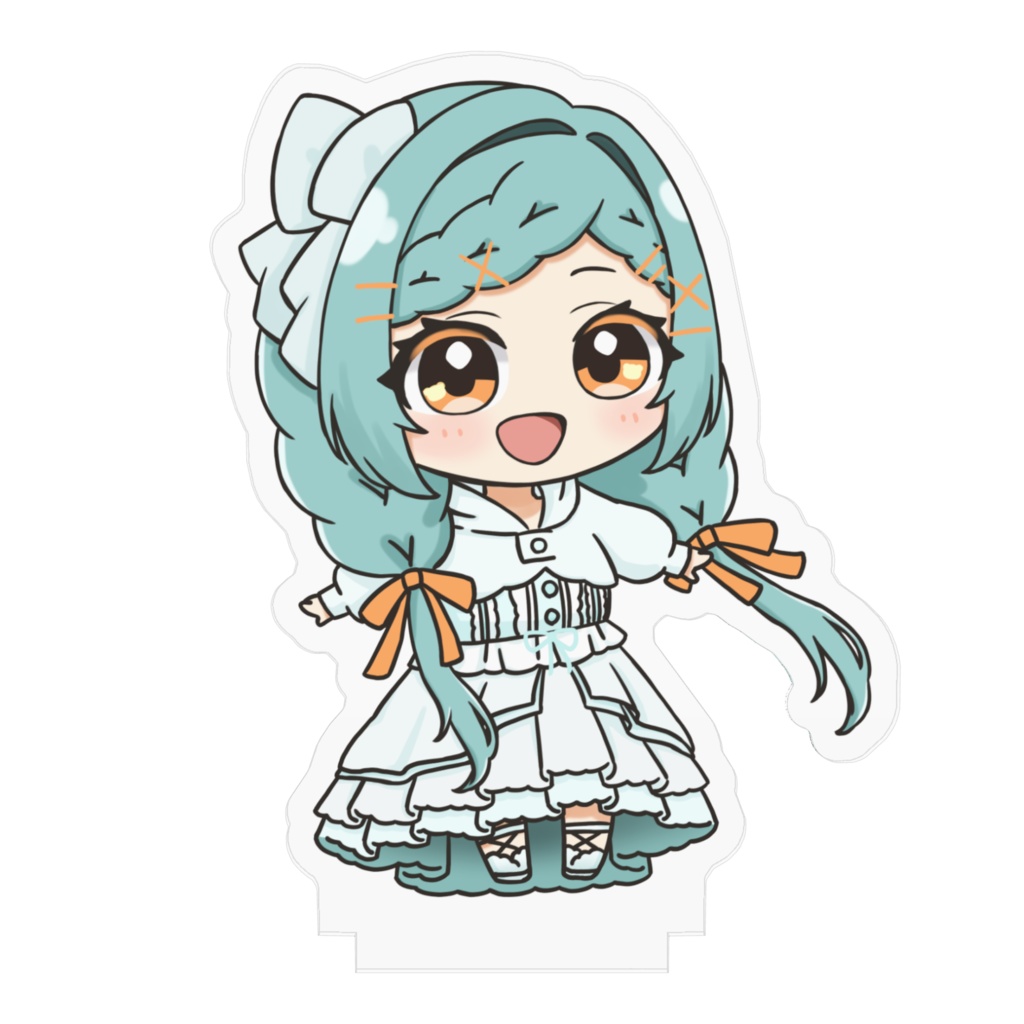 【描き下ろし】新衣装アクリルスタンド カラバリ2種