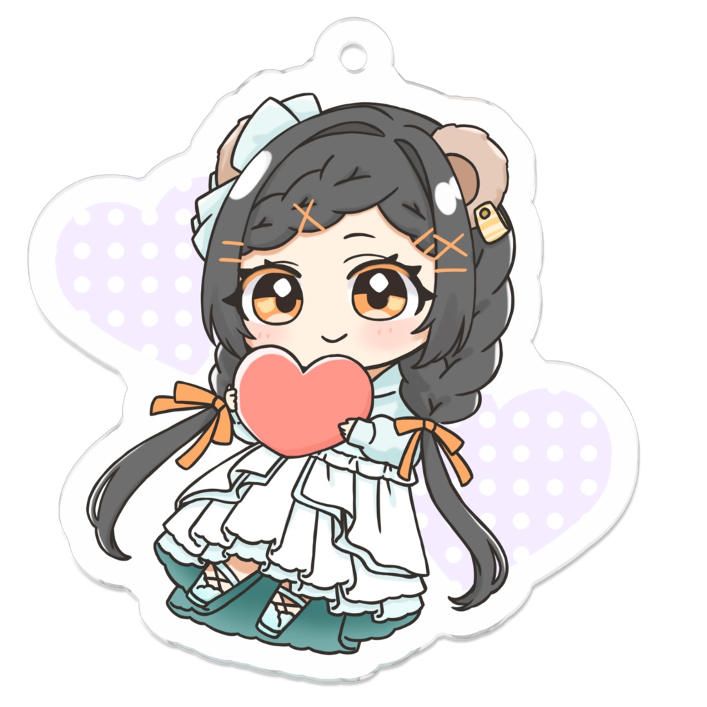 【描き下ろし】新衣装アクリルキーホルダー カラバリ2種