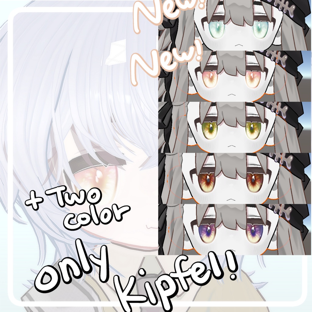 SUMMER HALO EYE +KIPFEL, MANUKA, KIKYO