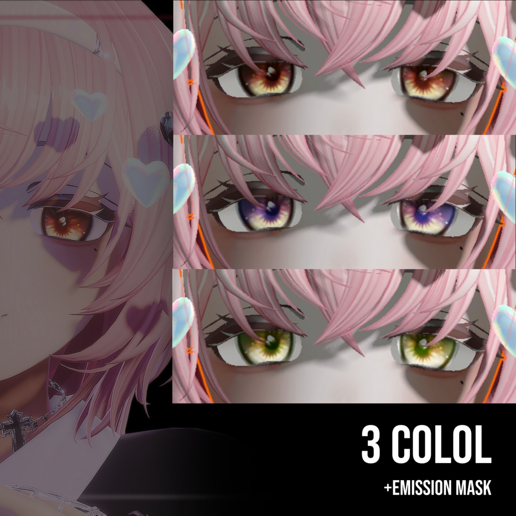 SUMMER HALO EYE +KIPFEL, MANUKA, KIKYO