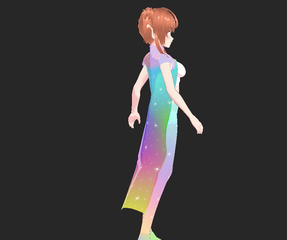 Rainbow Sparkle Cape Jacket