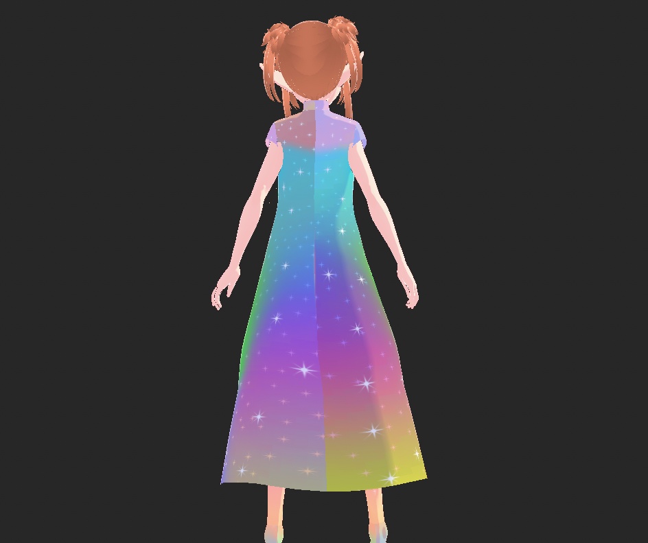 Rainbow Sparkle Cape Jacket