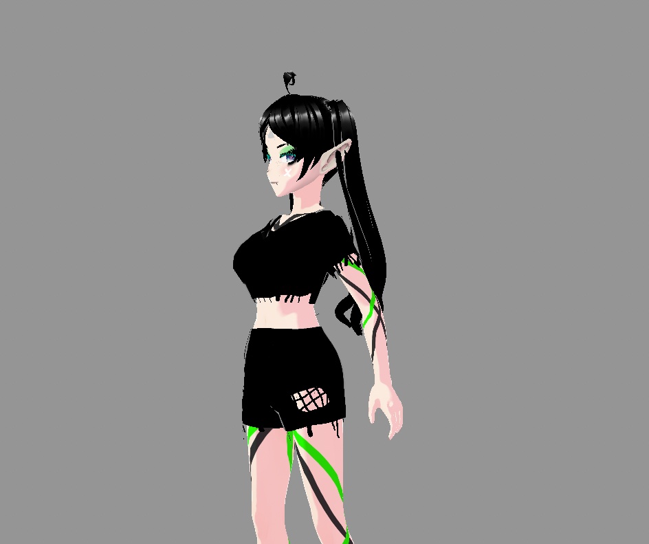 Simple Goth Inspired Outfit