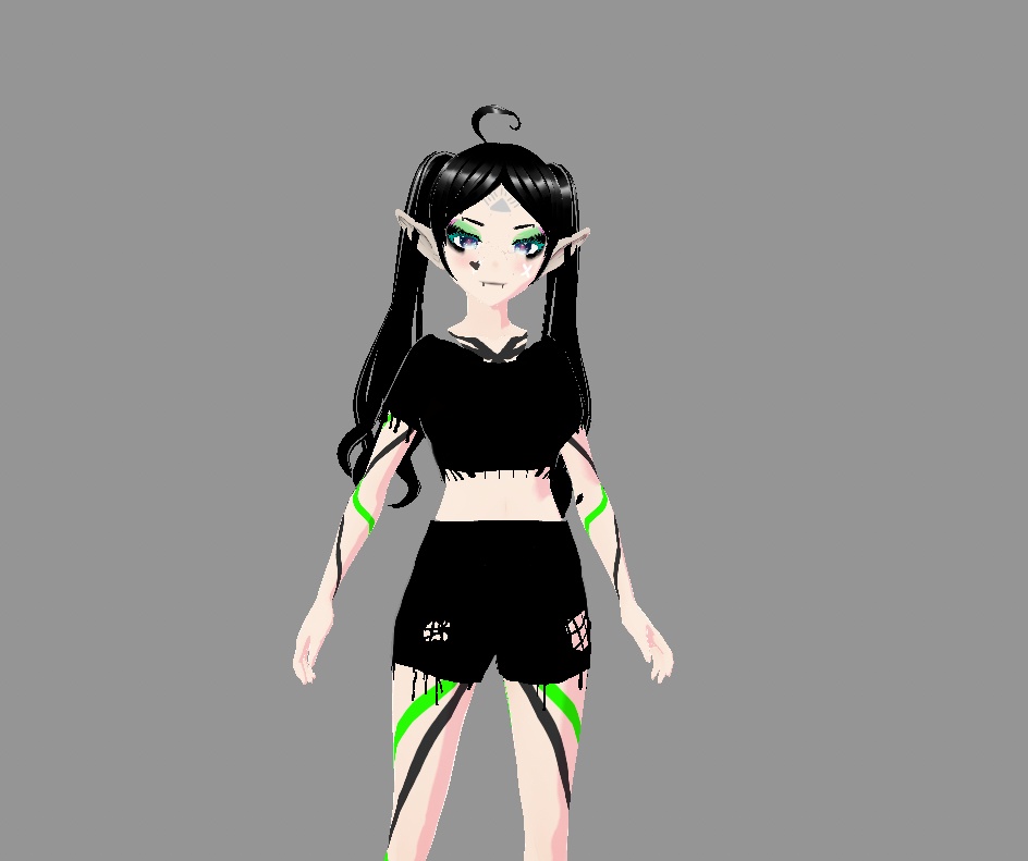 Simple Goth Inspired Outfit