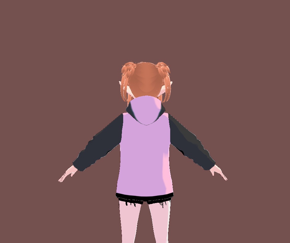 Dotted Heart Hoodie Pink