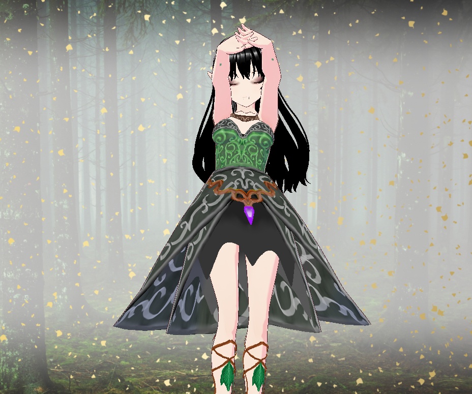 Forest Guardian Witch Outfit
