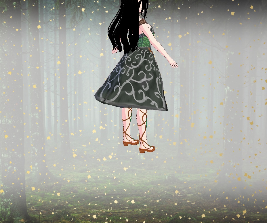 Forest Guardian Witch Outfit