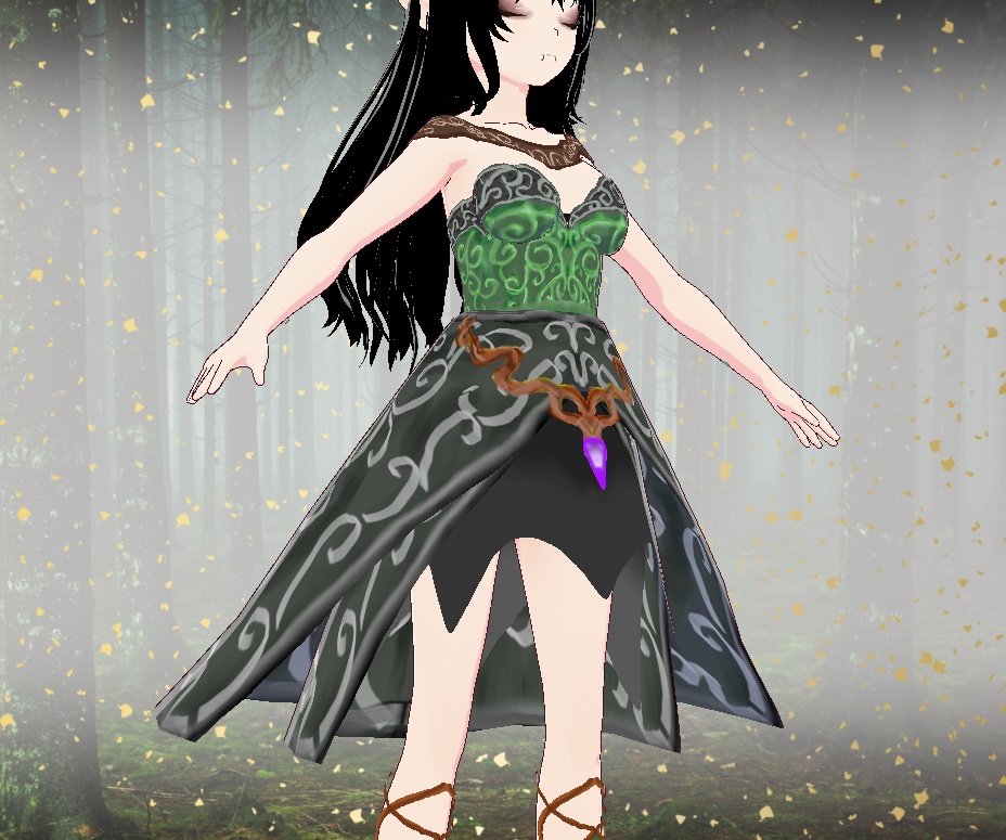 Forest Guardian Witch Outfit