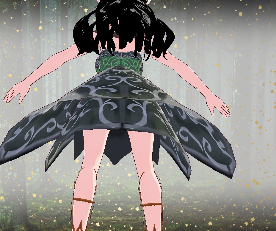 Forest Guardian Witch Outfit