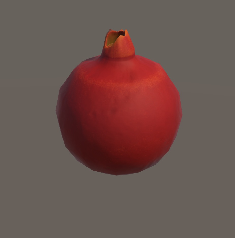 ザクロと緑リンゴと入れ物1