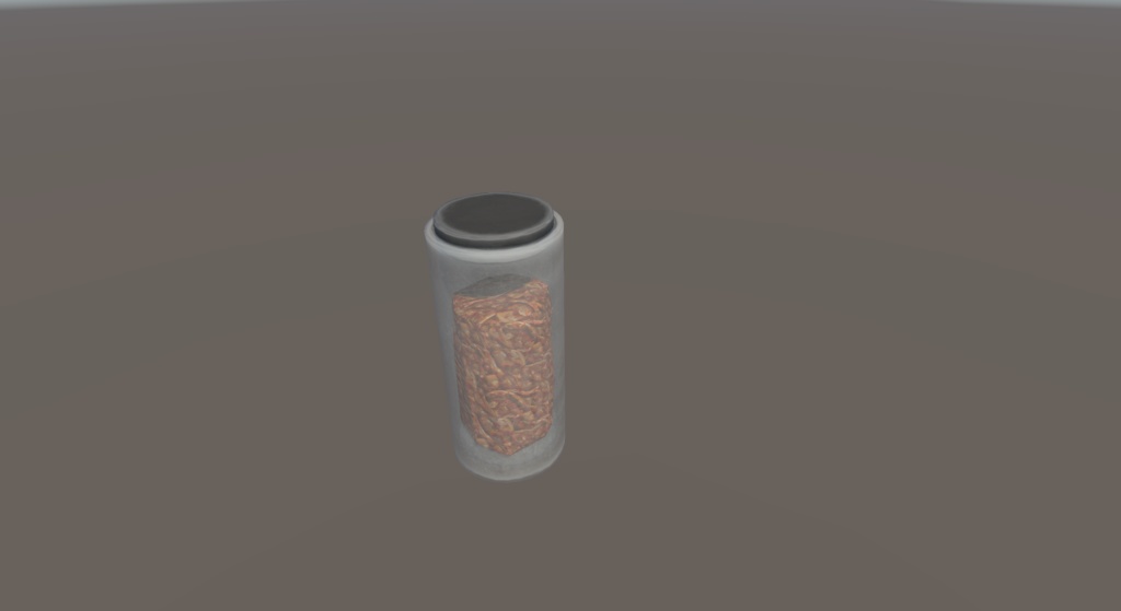 ガラス製の入れ物