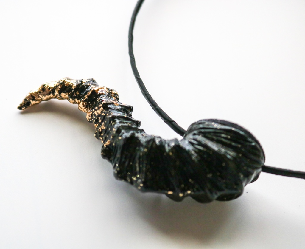 悪魔ツノカチューシャ 金箔