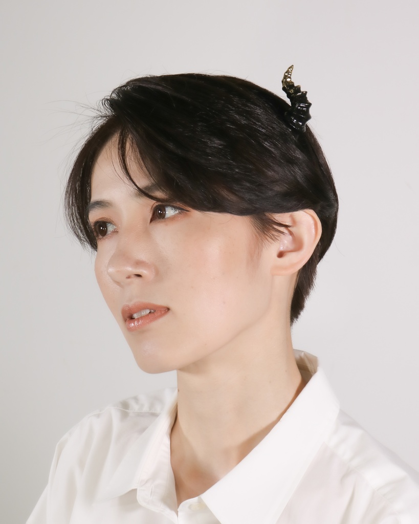 悪魔ツノカチューシャmini 金箔