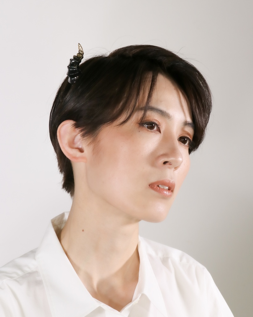 悪魔ツノカチューシャmini 金箔