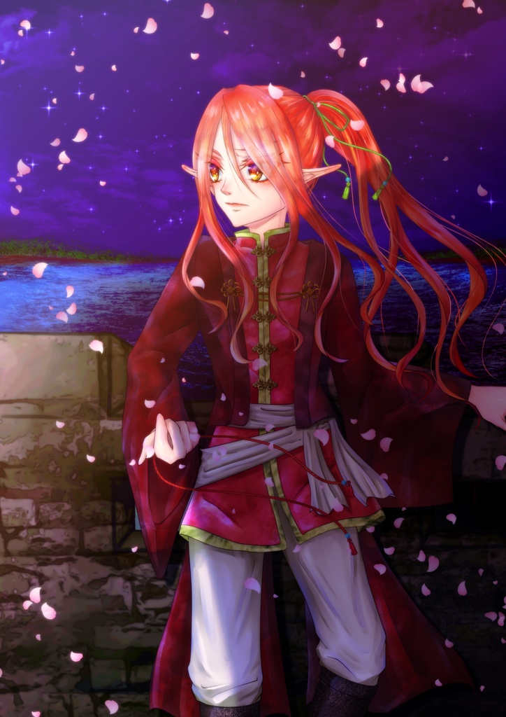 朽ちし桜と舞う巫女に、春よ呪詛の嘔を詠め