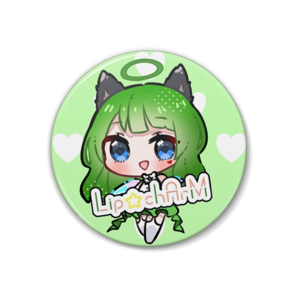 💚Lip☆chArM🧡ももにゃ缶バッジ