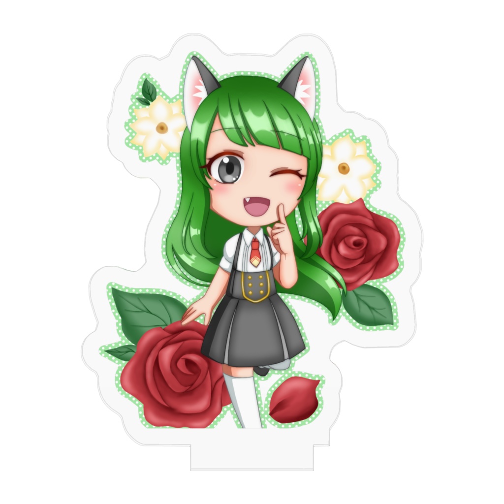 Lip☆chArM💚1stLiveももにゃアクスタ