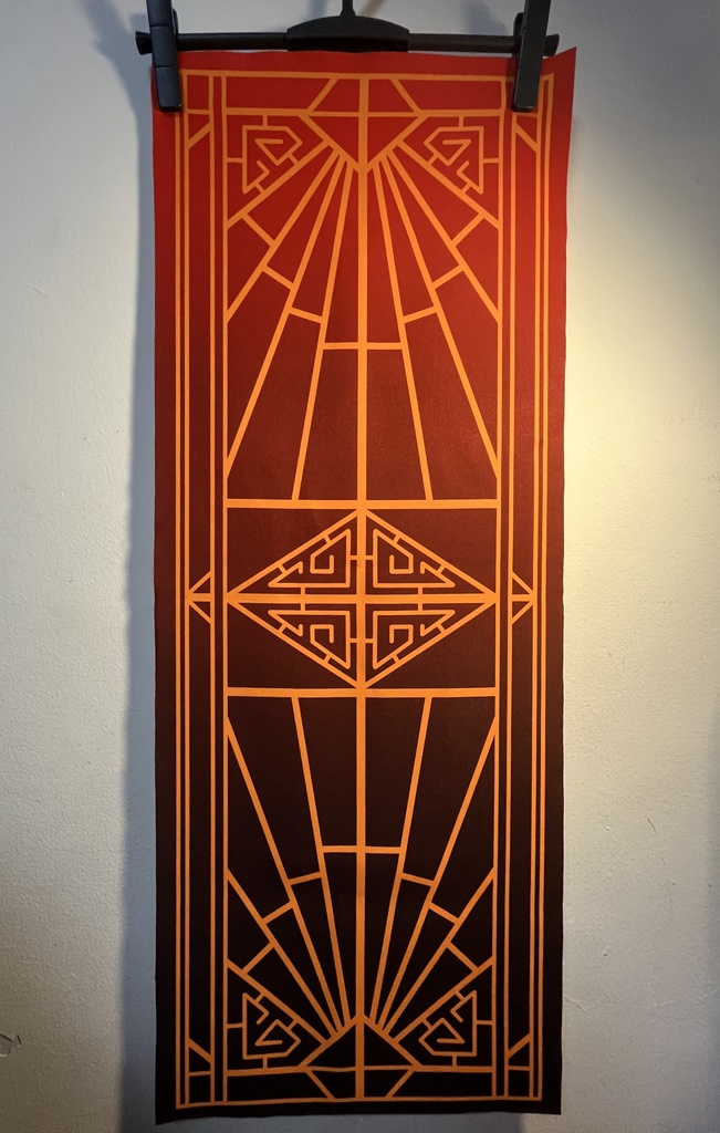 ドワーフのルーンのハンカチ風手ぬぐい(全4種)