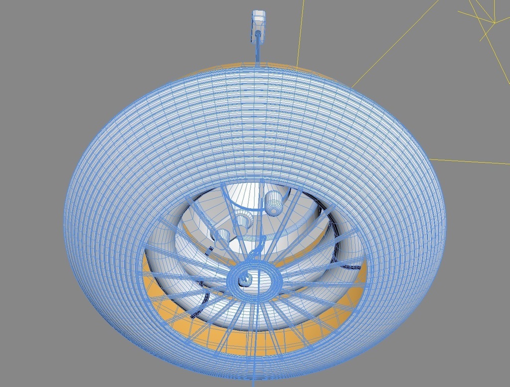 【昭和レトロ】東芝形式不明 レトロ台所照明【3Dデータ】