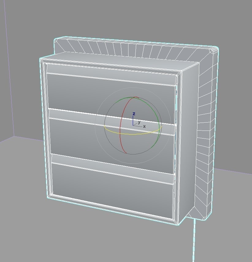 【昭和レトロ】東芝VFH-30M 換気扇【3Dデータ】