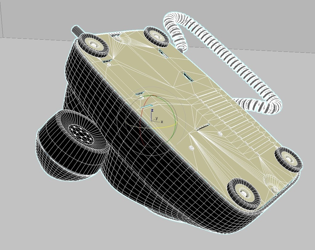 【昭和レトロ】電電公社600-A形 電話機(黒電話)【3Dデータ】