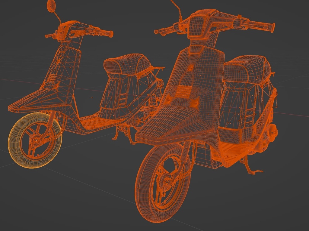 ヤマハ ジョグ CE50「ペリカンジョグ」