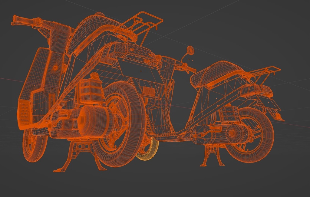 ヤマハ ジョグ CE50「ペリカンジョグ」