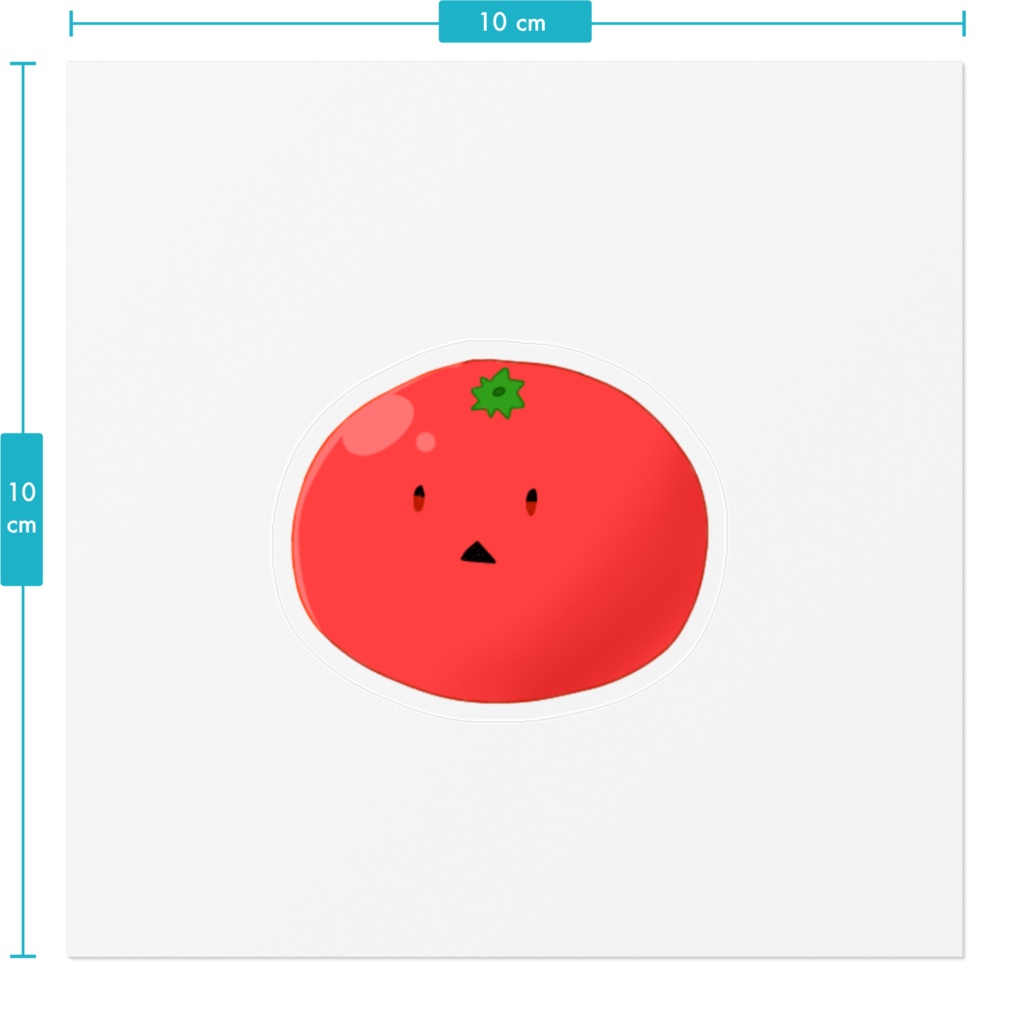 とまとうめいシール