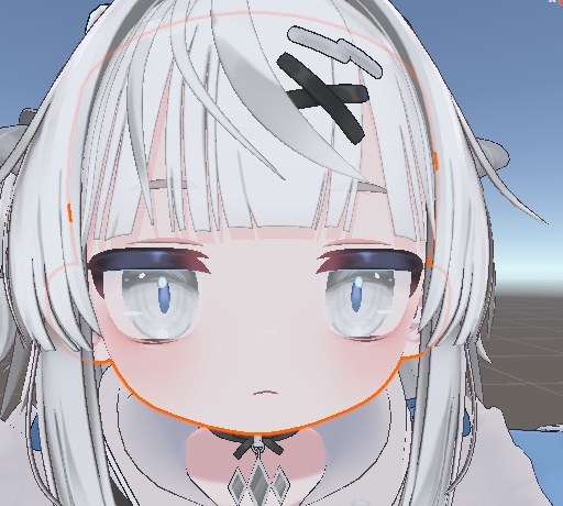 リュミィちゃんの目の色を変えるだけのマスク