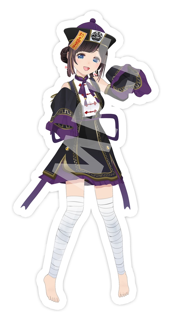 ハロウィン・キョンシーアクリルスタンド