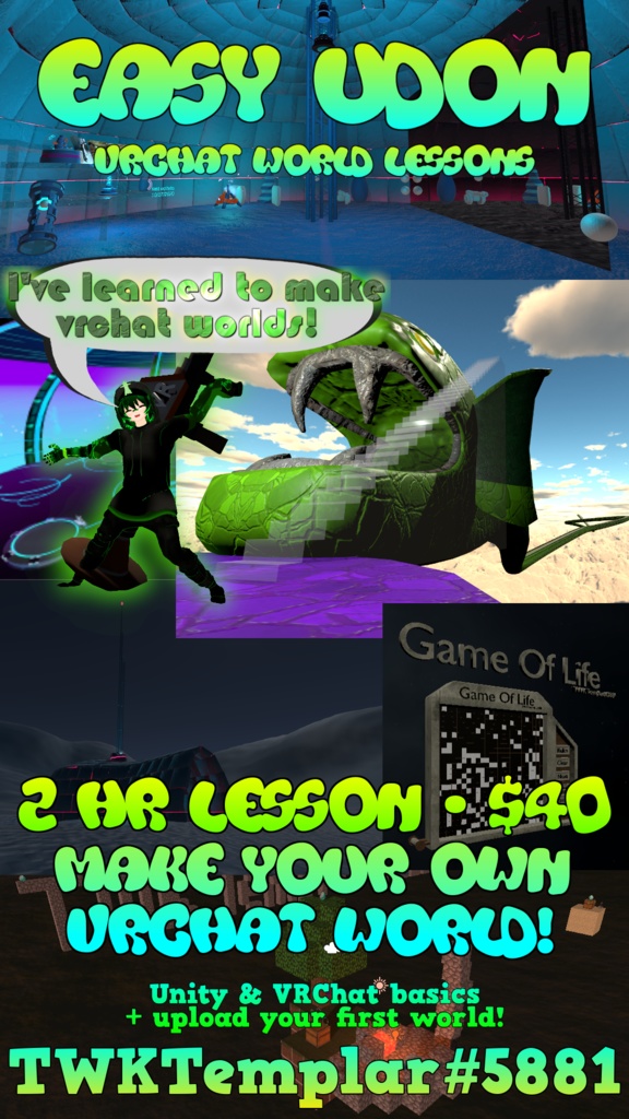 EasyUdon TWKTemplar Poster Teaching Lessons